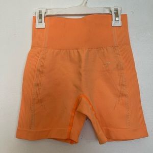 Gymshark ORIGINAL Ultra Seamless Shorts - Neon Orange